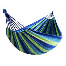 Traveling Camping Parachute Hammock Folding Knit Garden Hanging Swing Sleeping Double Bed Canvas